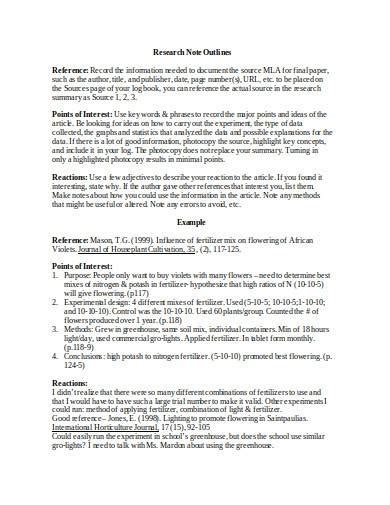Research Note .